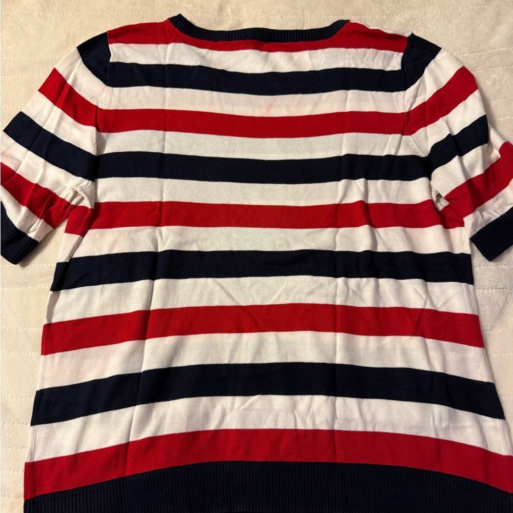 Talbots  Striped Sweater - Red, White, and Blue - Picture 4 of 4